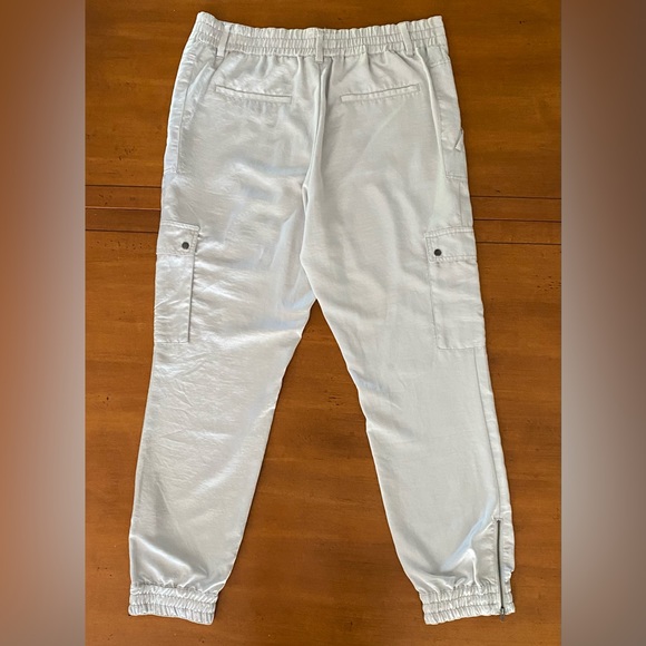 Anthropologie Elevenses Aubrey Cargo Pants 12 Tall EUC - Picture 4 of 11